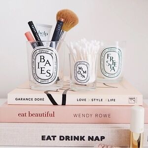 Empty Diptyque Candle Jars